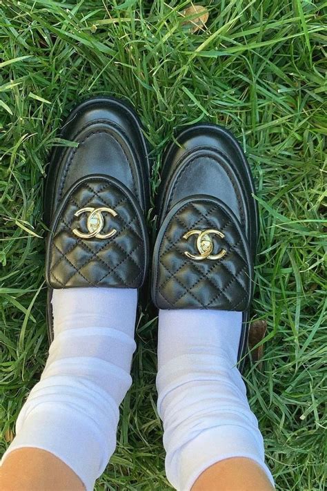 chanel mocasines